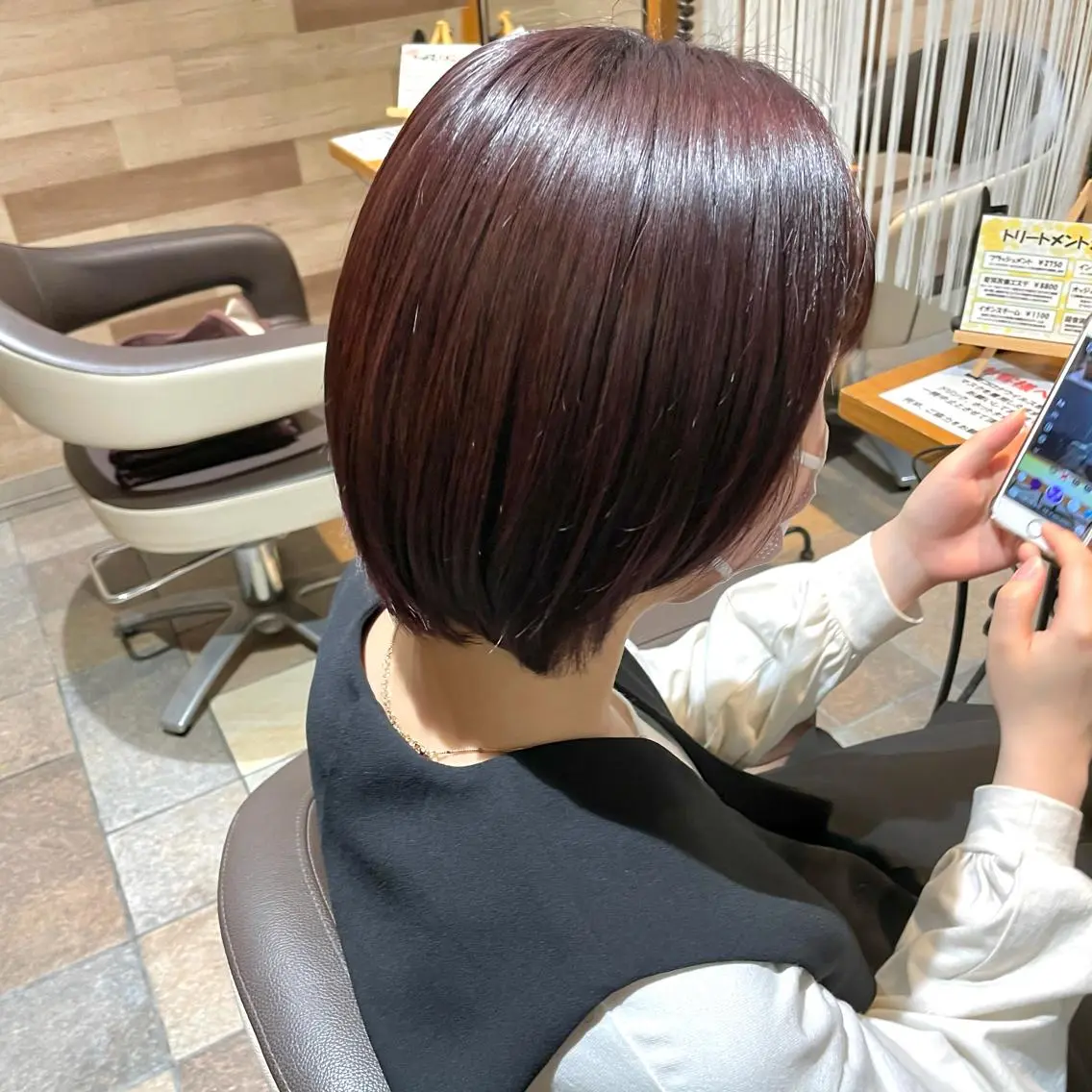 ショート カラー 𓍯 Riho𓍯のヘアスタイル