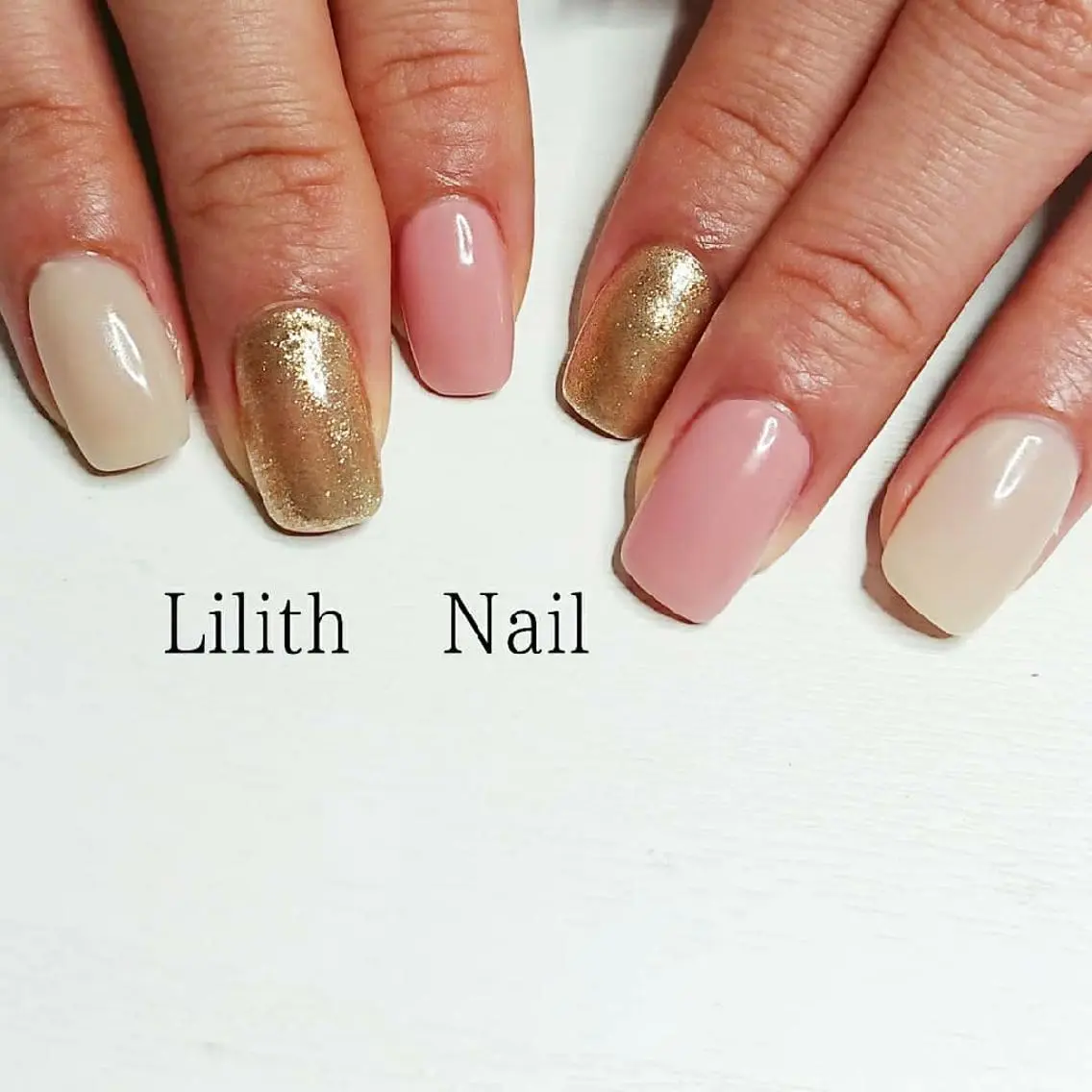 ネイル 春ネイル ハンドネイル Lilith Nailのネイルデザイン