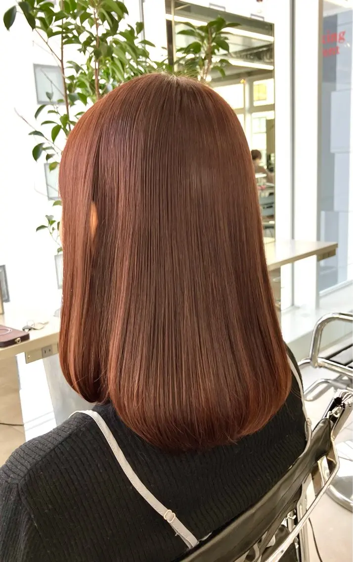 セミロング ヘアカラー トリートメント 勝谷 悟史のヘアスタイル