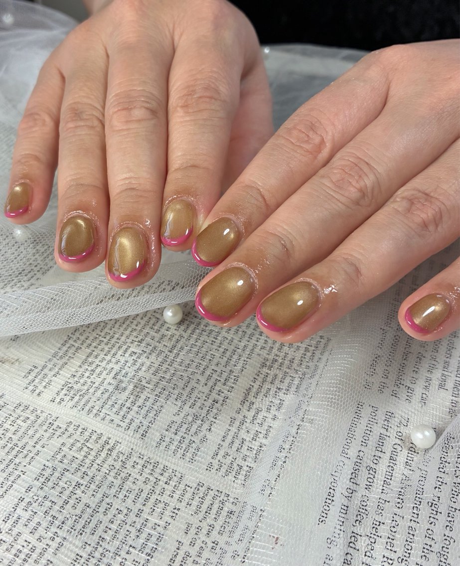 ネイル シンプルネイル shiki_nail 🪐のネイルデザイン