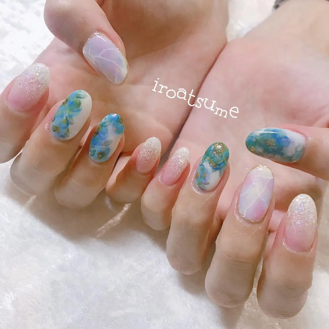 ネイル nail salon iroatsumeのネイルデザイン
