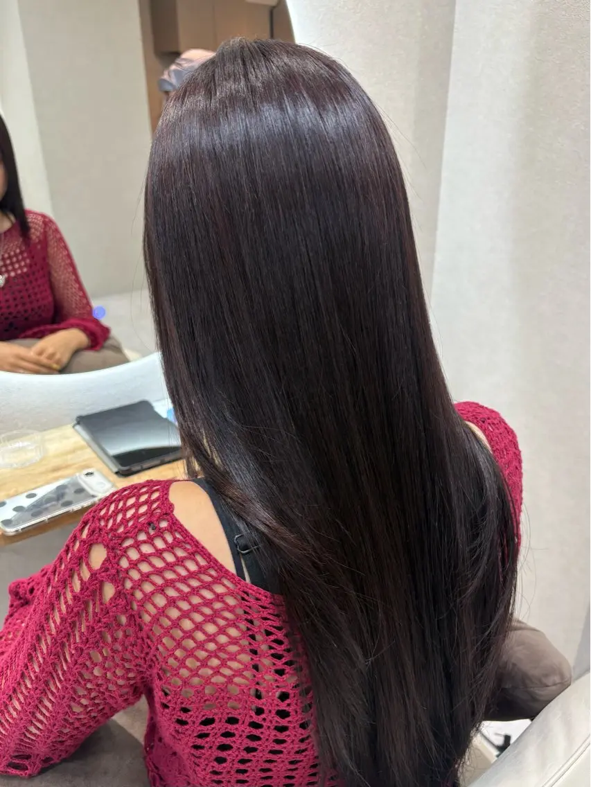 カラー ヘアカラー トリートメント 大宮LINKTH なずみのヘアスタイル