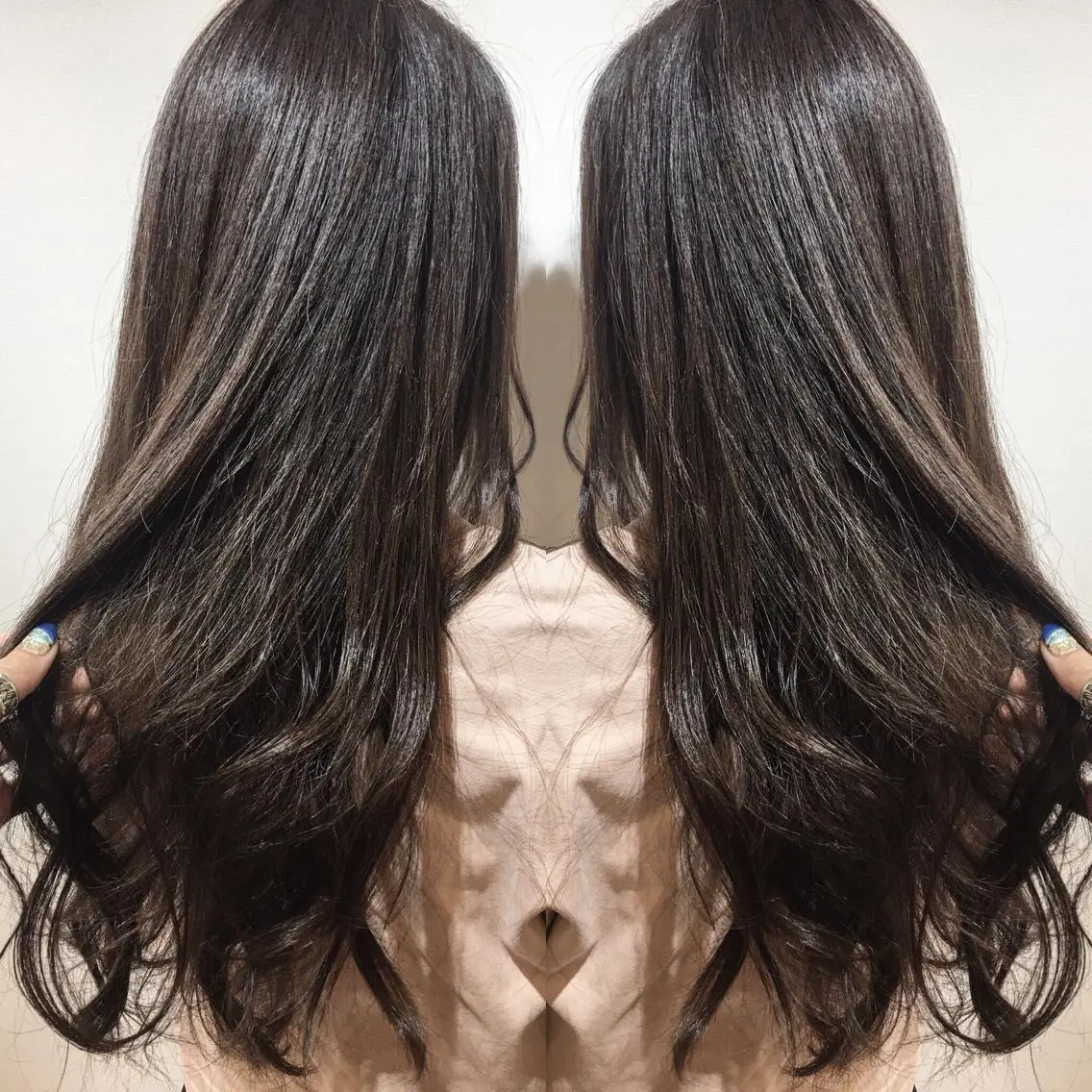 ロング カラー box mico. mutsumiのヘアスタイル