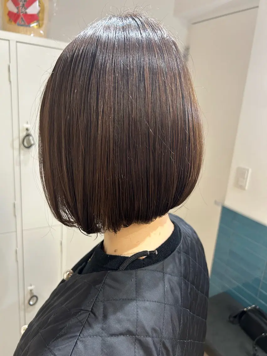 ミディアム カット ヘッドスパ 髪質改善/ショート ボブ/chere狭山のヘアスタイル