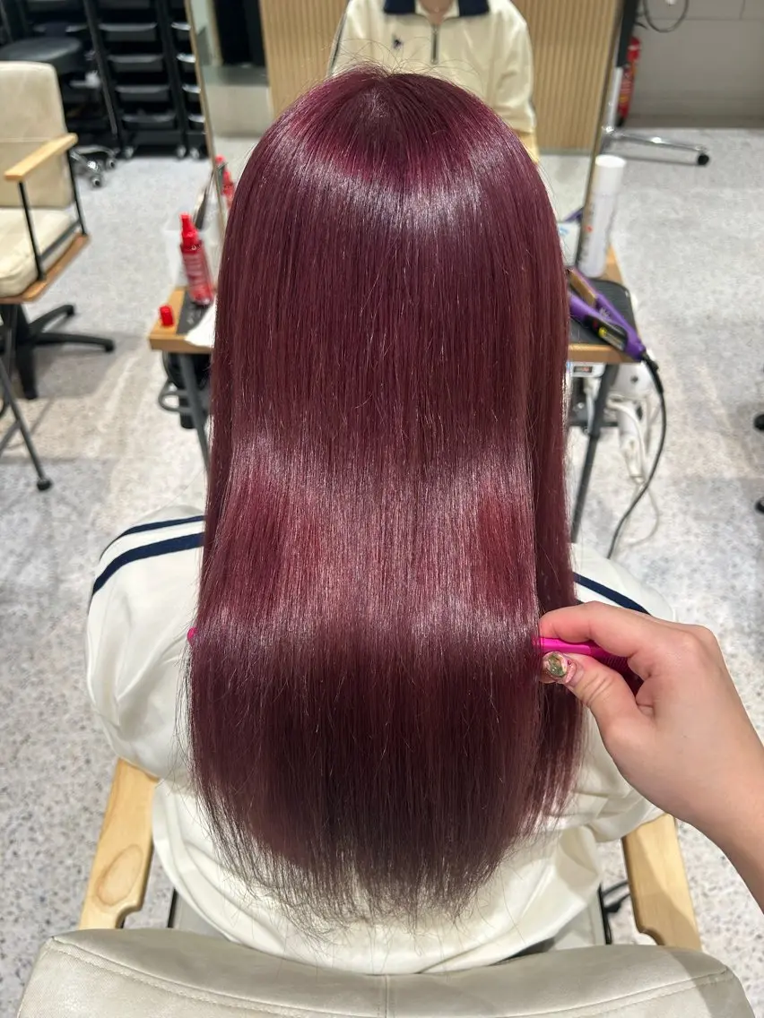 セミロング カット hair&eye🎀 /momoKaのヘアスタイル