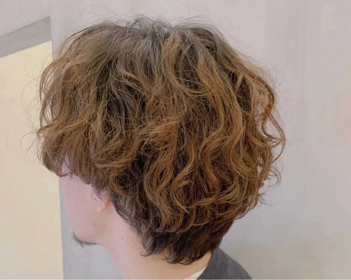 ショート パーマ メンズ 山本 亜以子のヘアスタイル