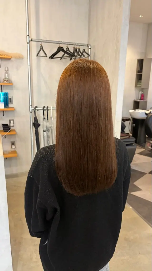 ロング カラー 卒業式のヘアスタイル 金木 洸瑠のヘアスタイル