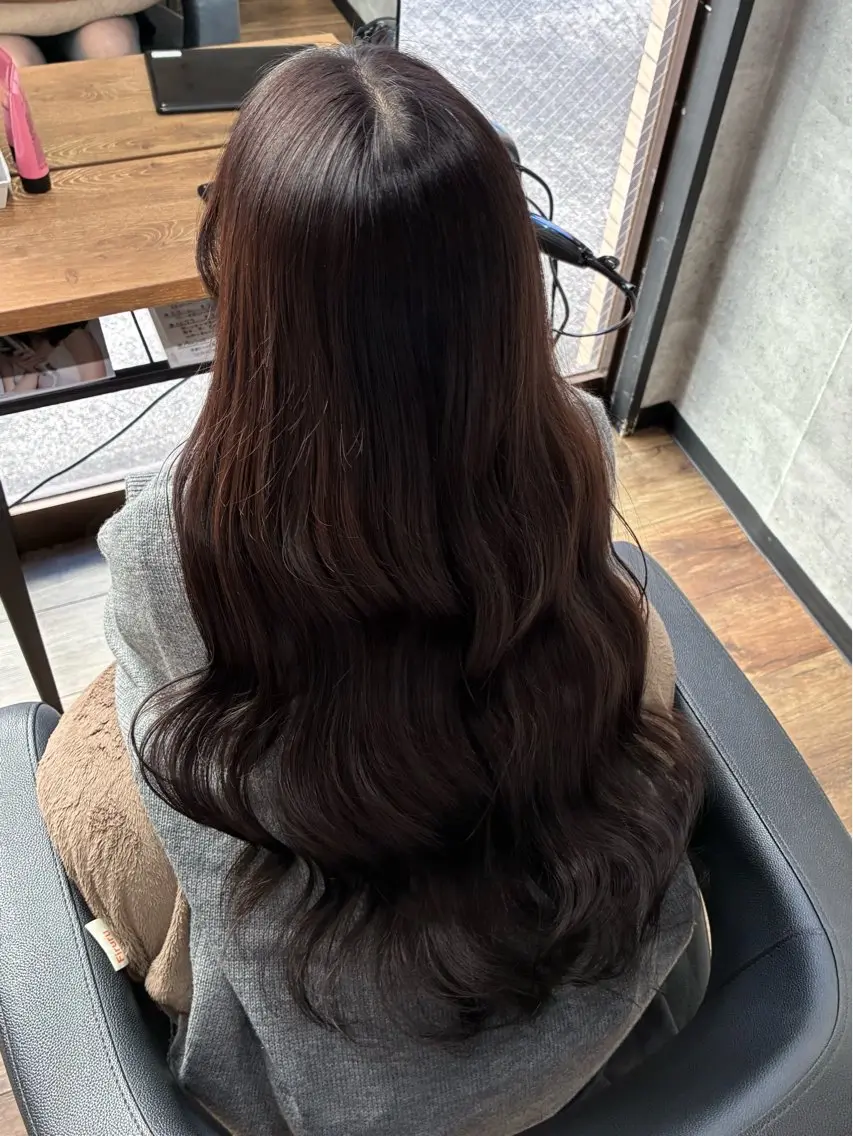 ロング カラー naf NENEのヘアスタイル