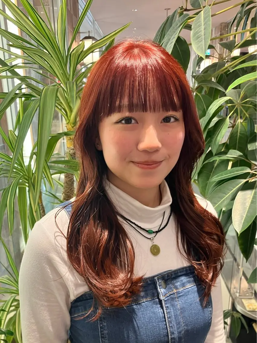 セミロング chico .のヘアスタイル