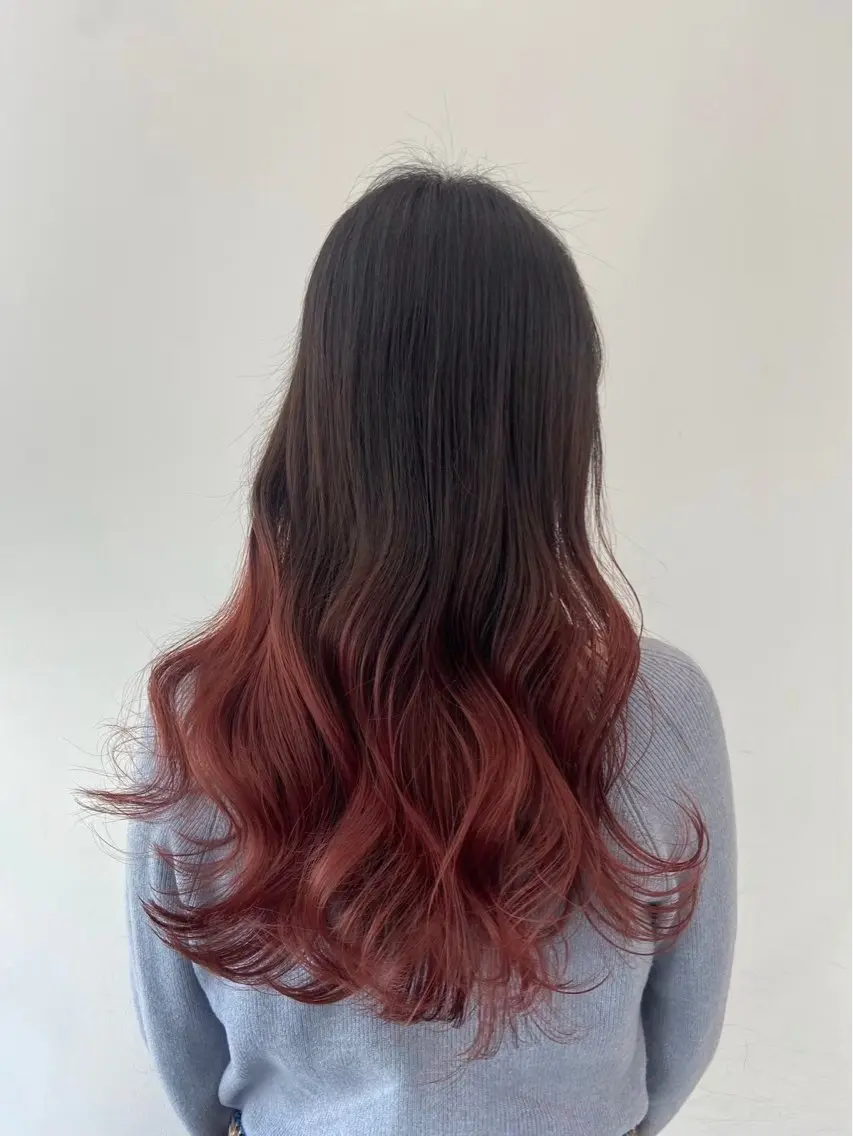 カラー ALIVE 河合優吾のヘアスタイル