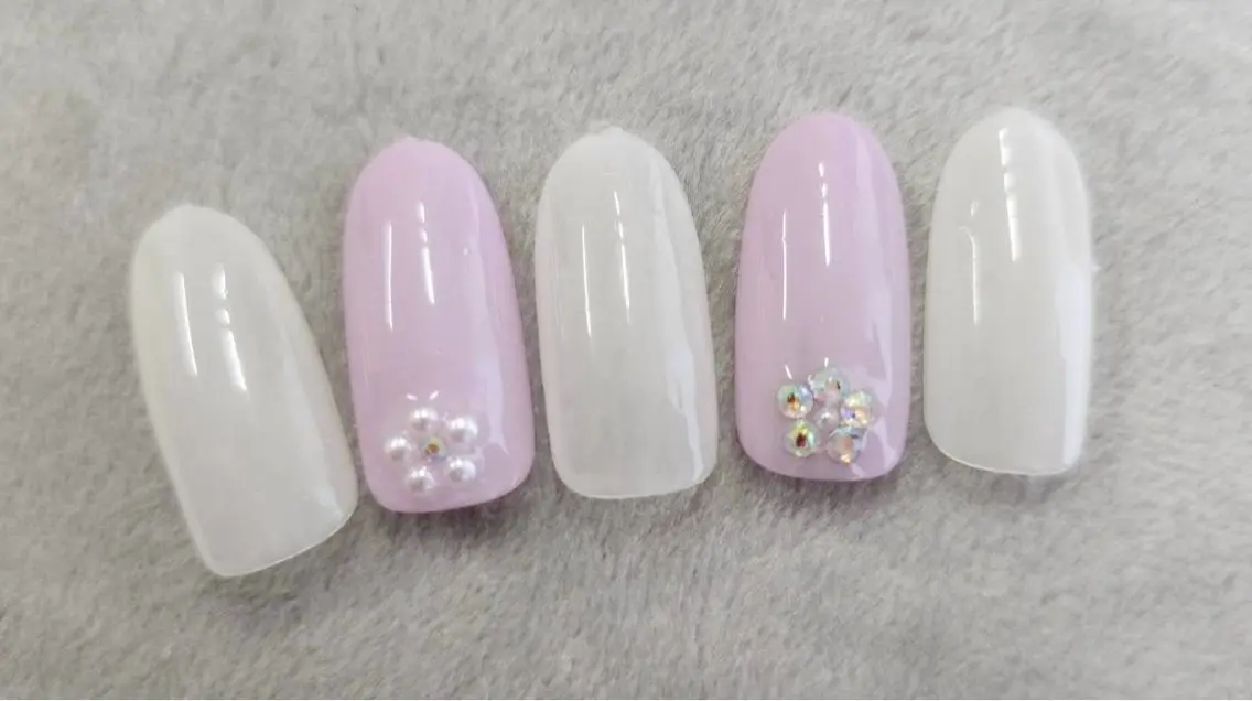 ネイル シンプルネイル mys .nailのネイルデザイン