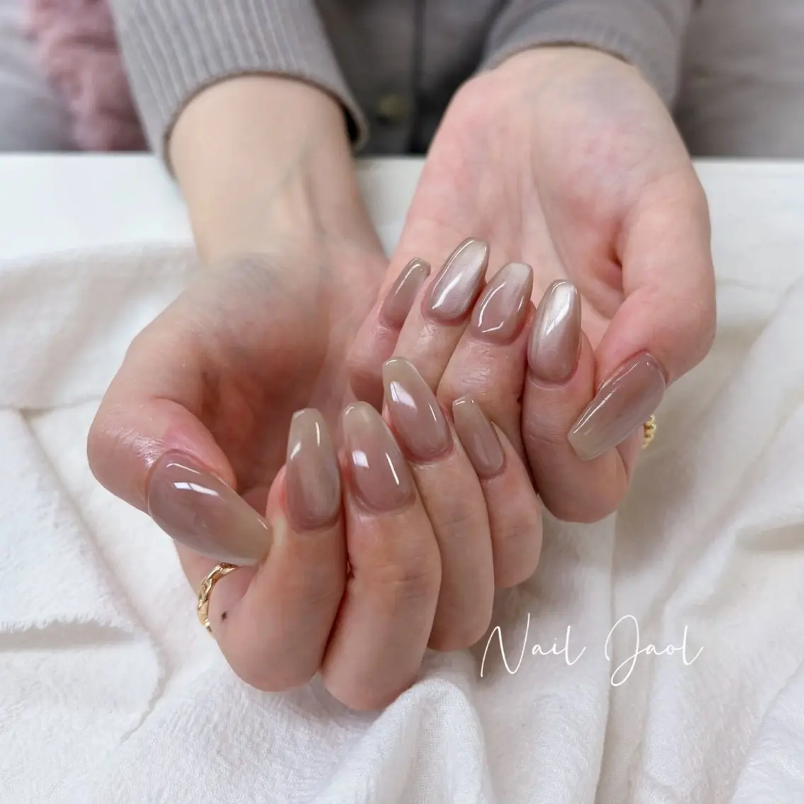 セミロング ネイルJaol 池袋のネイルデザイン