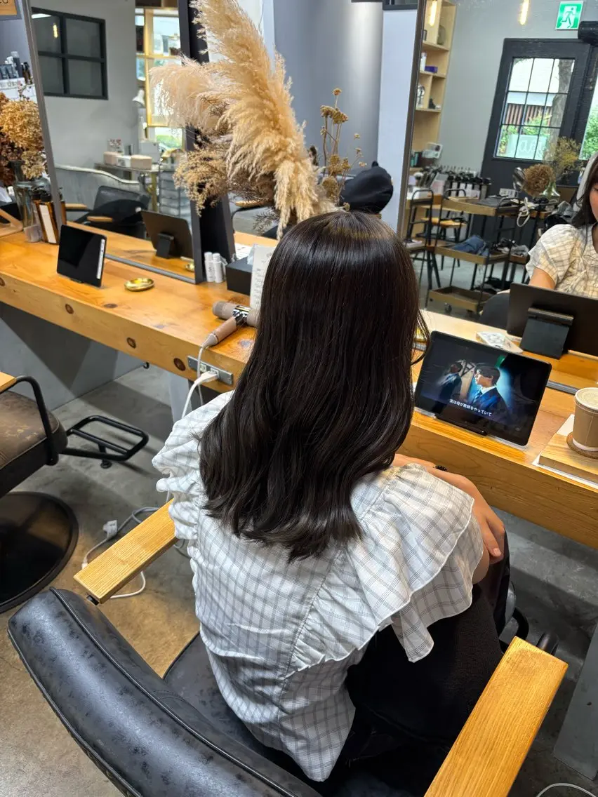 【リピーター様】髪質改善カラー🫧の写真