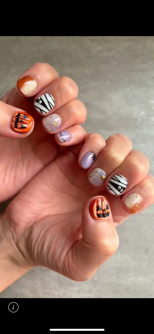 ネイル ハロウィン ネイルチップ その他(ネイル) Solo nail -ソロネイル-のネイルデザイン