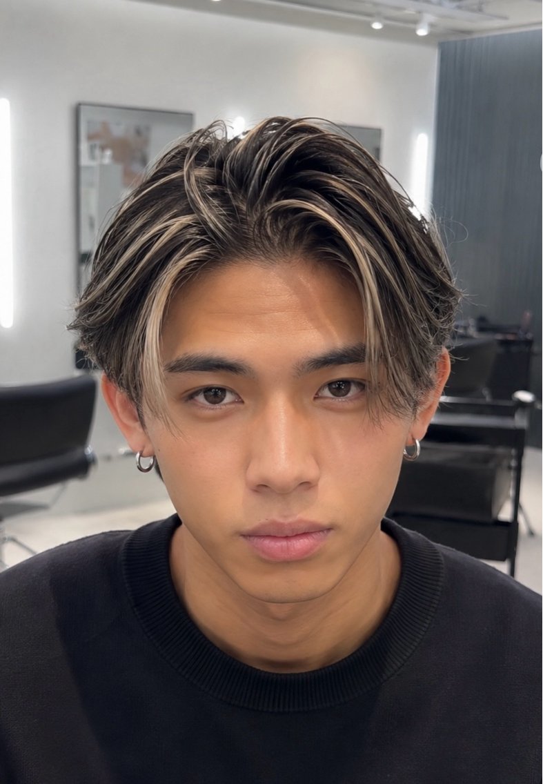 カラー メンズ カット ヘアカラー トリートメント ヘッドスパ レイヤーカット メンズカット/大智のヘアスタイル