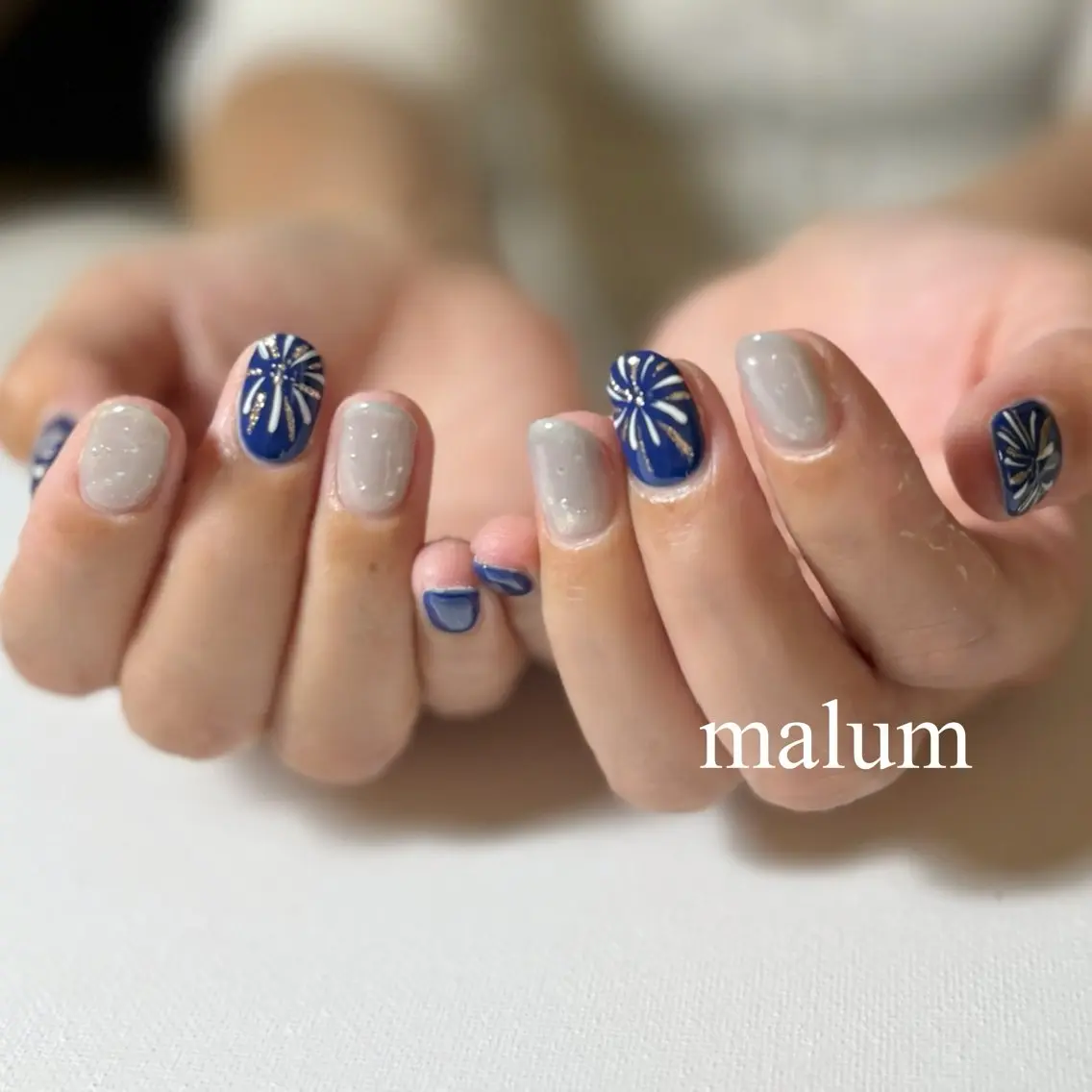 ネイル ハンドネイル malum nailのネイルデザイン