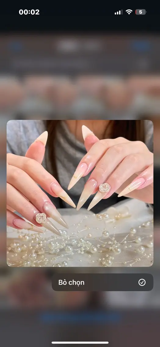 ネイル 桜ネイル 長さ出し フレンチネイル 韓国ネイル マグネットネイル Kiwami nailsalonのネイルデザイン