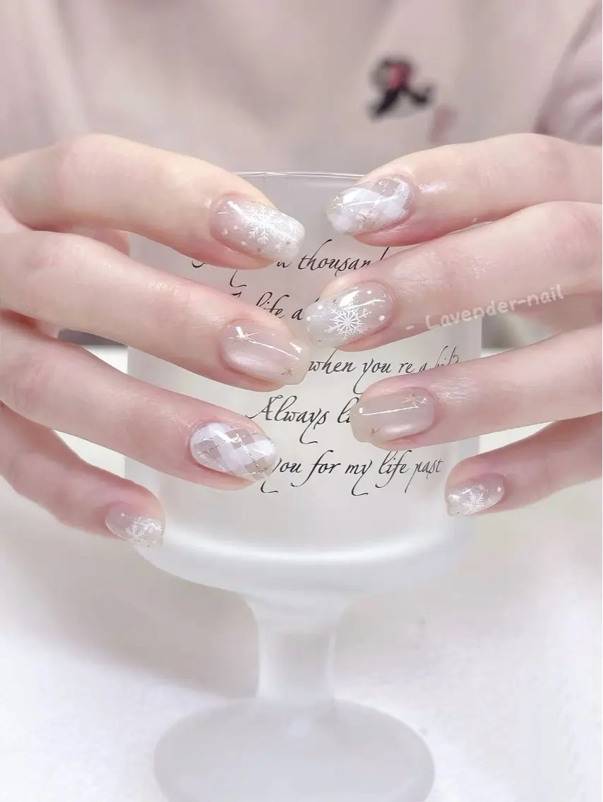 ネイル ハンドネイル Lavender nail·中島公園のネイルデザイン