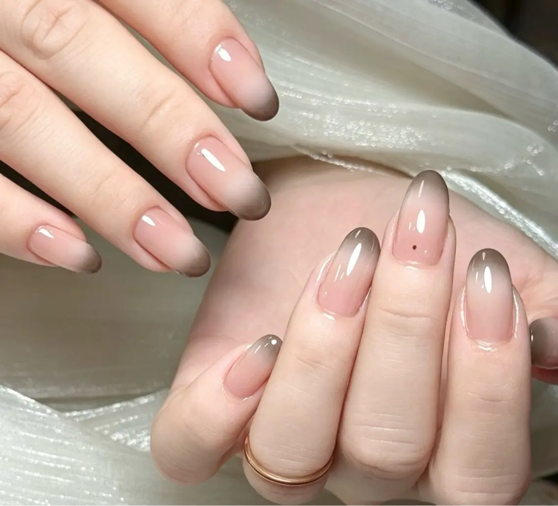 ネイル Nailグリン 🍑のネイルデザイン