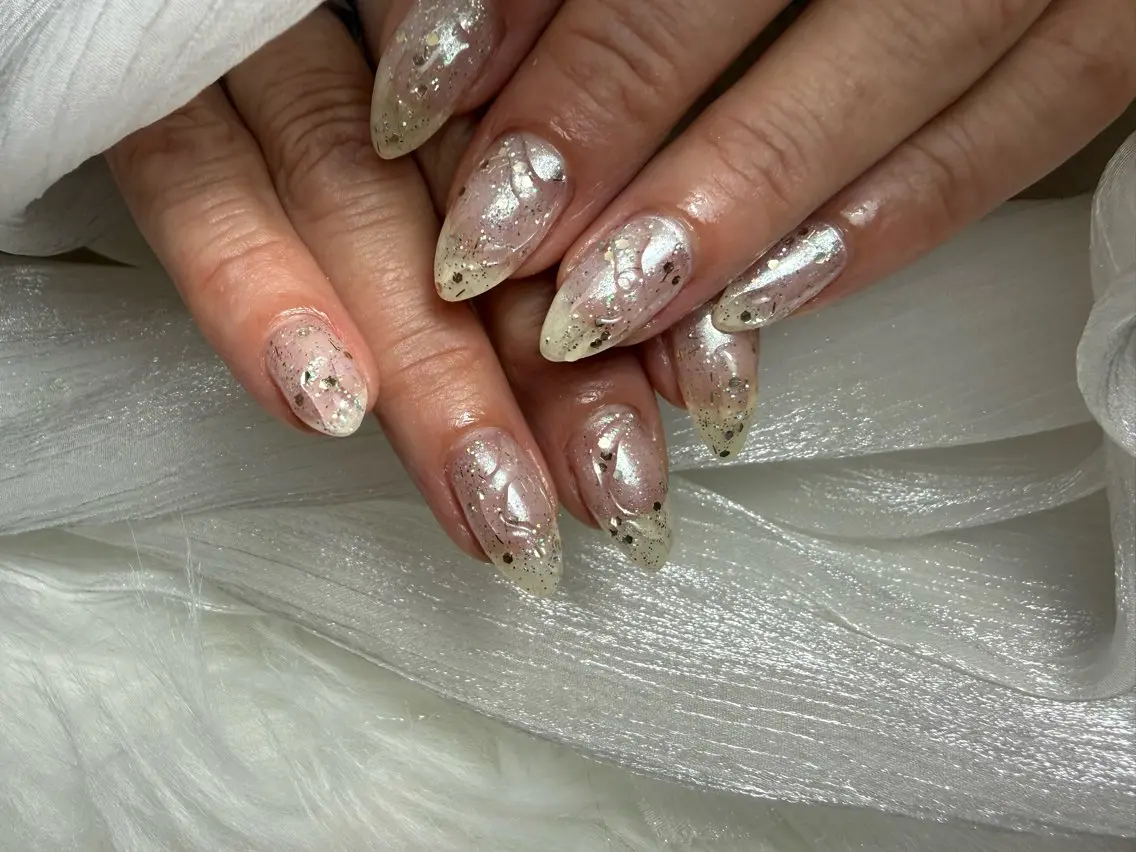 セミロング shandy nailのネイルデザイン