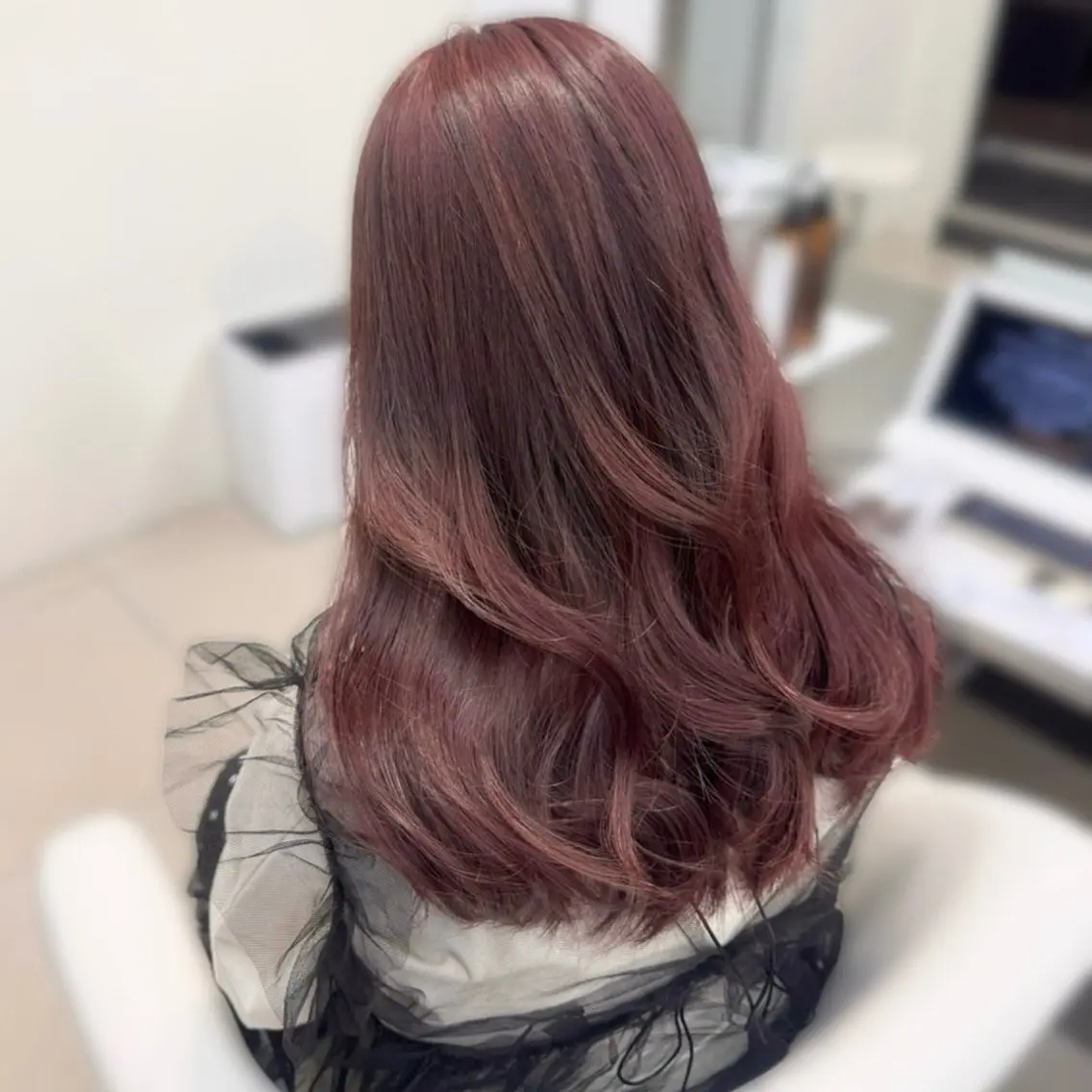 ロング カラー ヘアカラー 顔周り似合わせ/ツヤ カラー🌙🪽じゅりのヘアスタイル