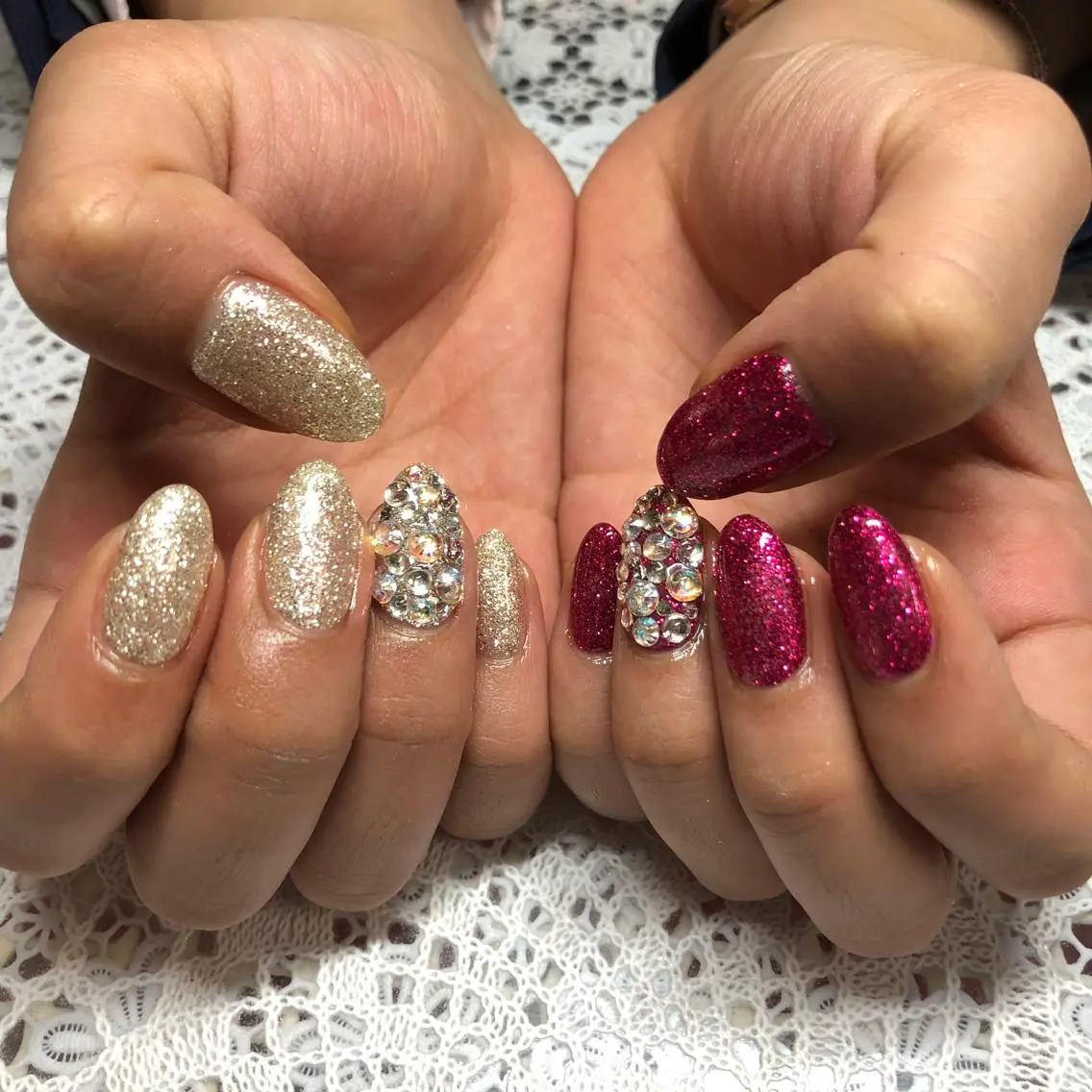 ネイル ストーンネイル J terrace Nailのネイルデザイン