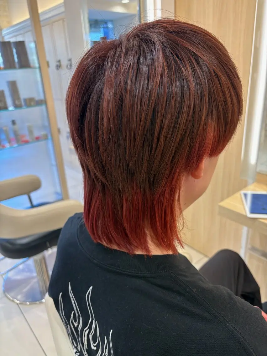 メンズ メンズブリーチ ヘアカラー トリートメント 田中 瑞妃のヘアスタイル