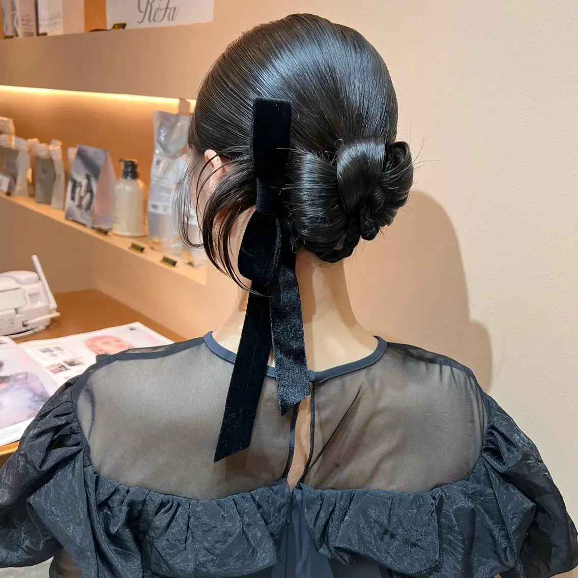 ミディアム ヘアセット ✨カチモリ✨レイヤー 韓国ヘア🇰🇷ゆいのヘアスタイル
