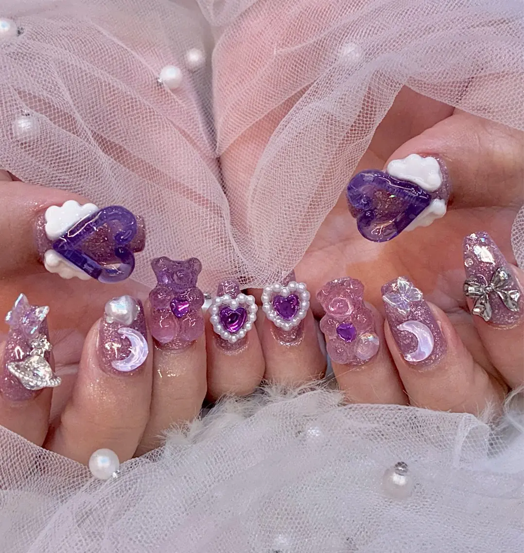 長さだしワンカラー全パーツ付け放題🎀💕の写真