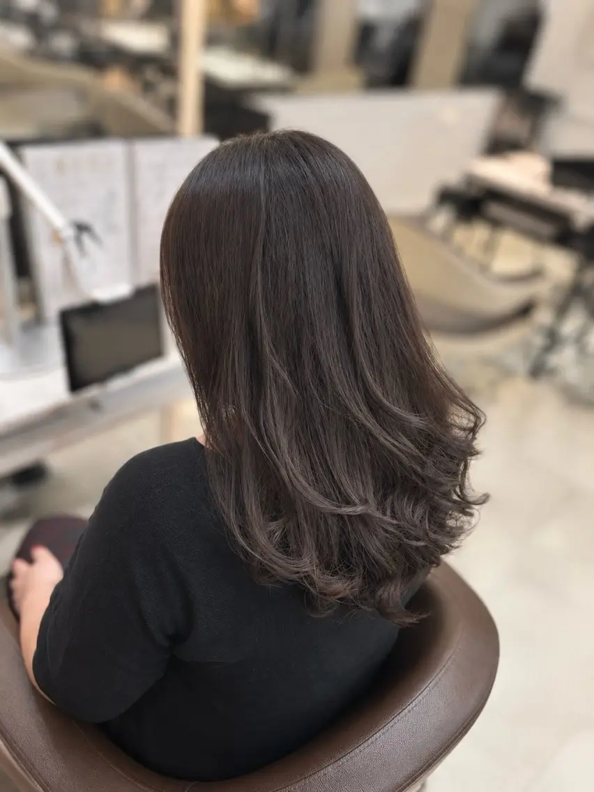 ロング パーマ デジタルパーマ カット パーマ 縮毛矯正/パーマ特化 y.mao💎のヘアスタイル