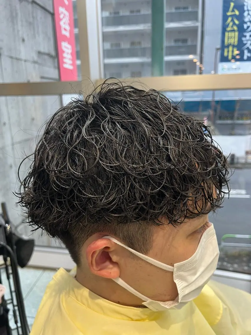 【最先端波巻きパーマ】＋カット＋トリートメントの写真