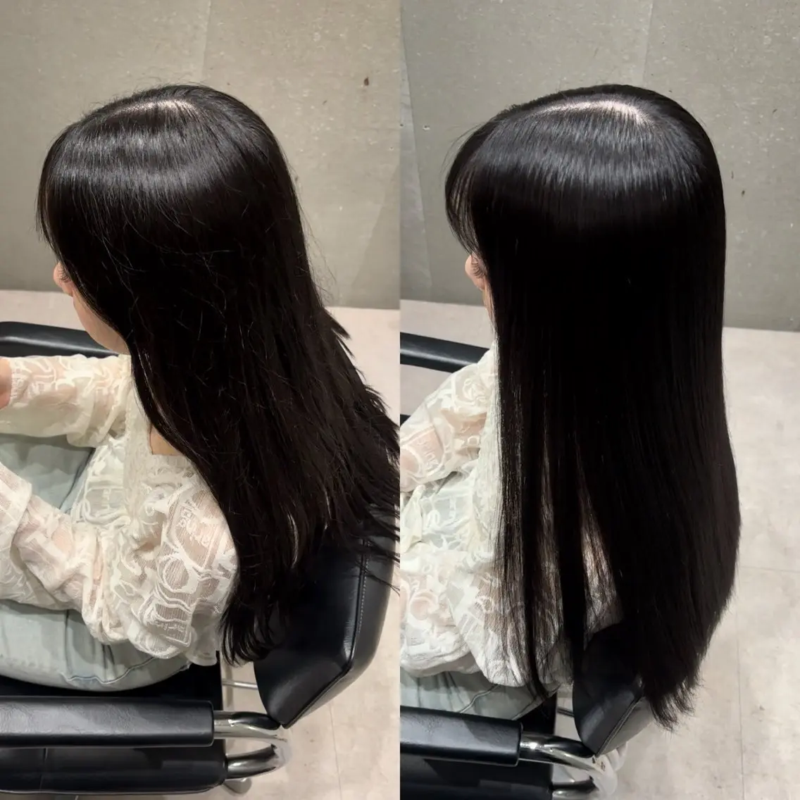 セミロング 髪質改善 トリートメント トリートメント ヘッドスパ 髪質改善ヘアケア 艶髪特化/上田のヘアスタイル