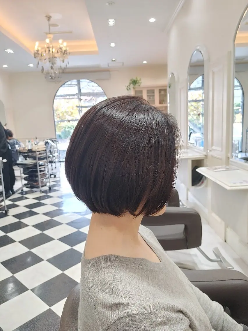 ショート トリートメント カット トリートメント 中村 裕昭のヘアスタイル