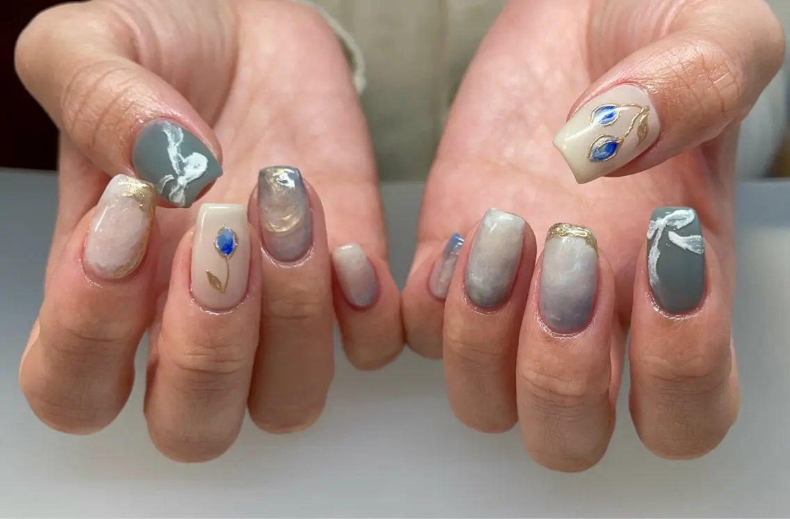 ネイル Dubhe Nail Risaのネイルデザイン
