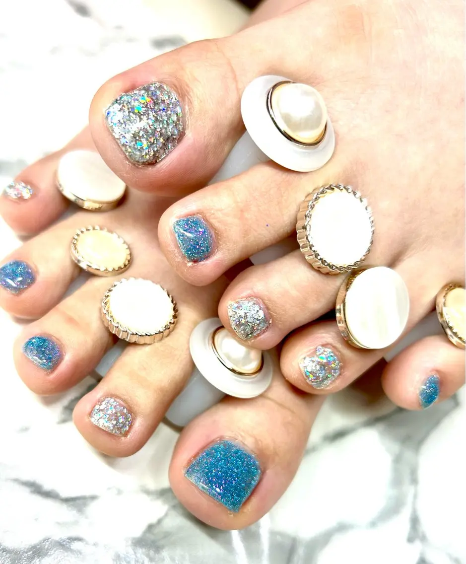 ネイル フットネイル k.nail #ksmのネイルデザイン