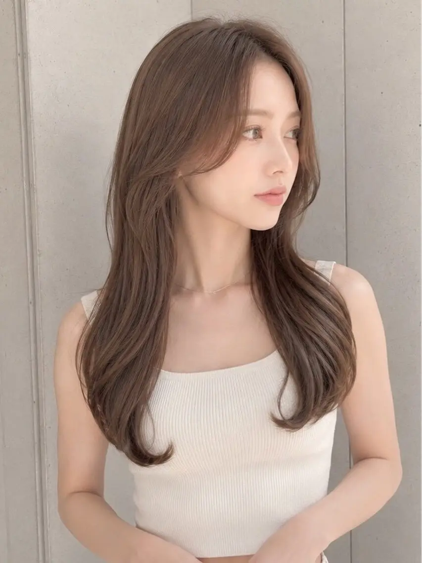 カラー ヘアカラー 本田 彩乃のヘアスタイル