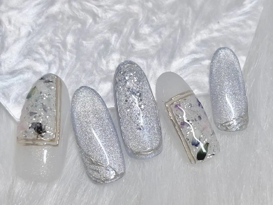 ネイル ハンドネイル Nailsalon Neve❄︎.*のネイルデザイン