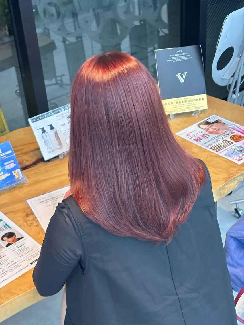 カラー 透明感カラー 髪質改善 🌟カラー特化型🌟 ヨッシー/亀戸のヘアスタイル