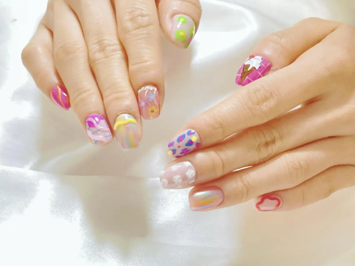 ネイル モデル募集Coco Nailのネイルデザイン