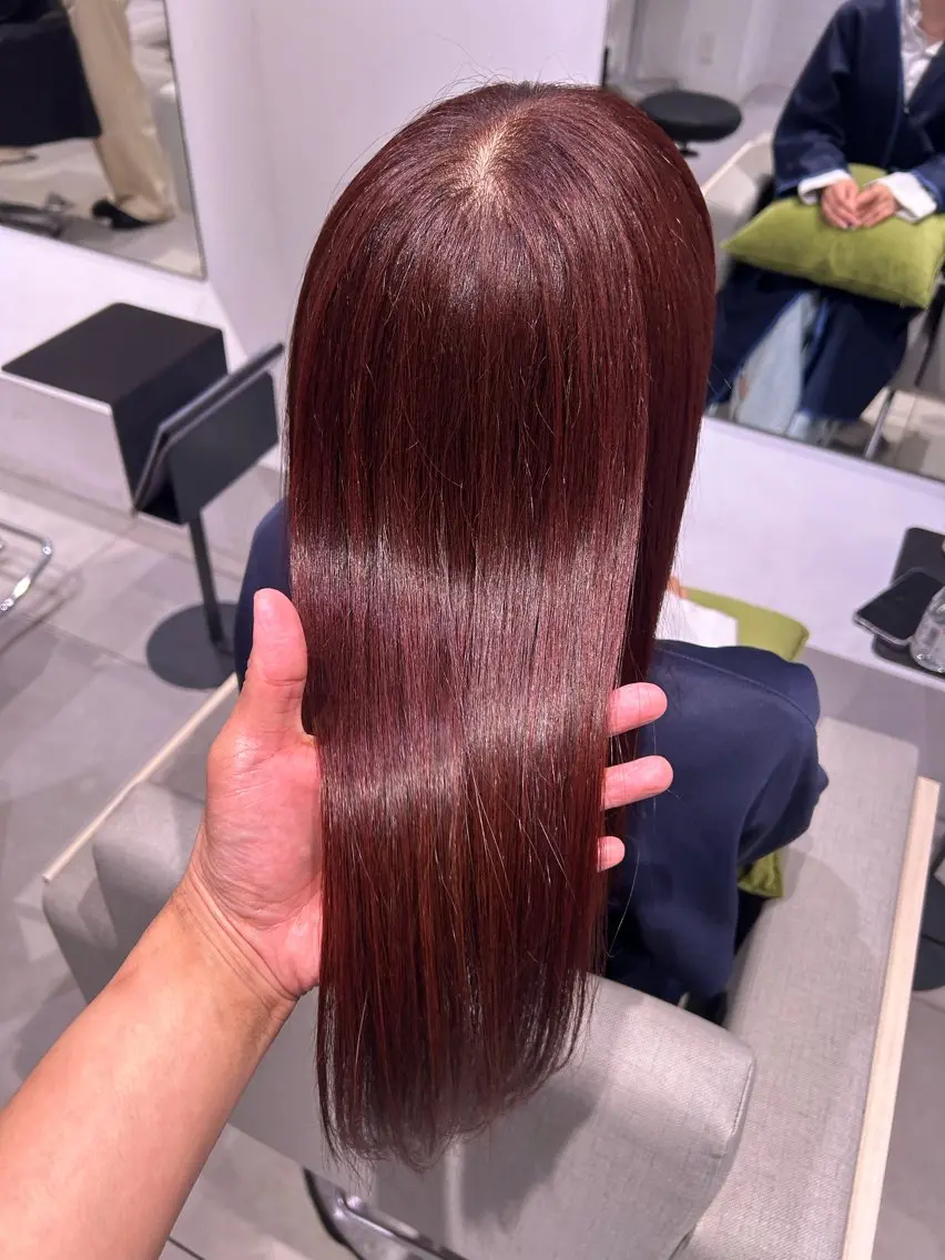 ミディアム カラー 柳澤 武宏のヘアスタイル