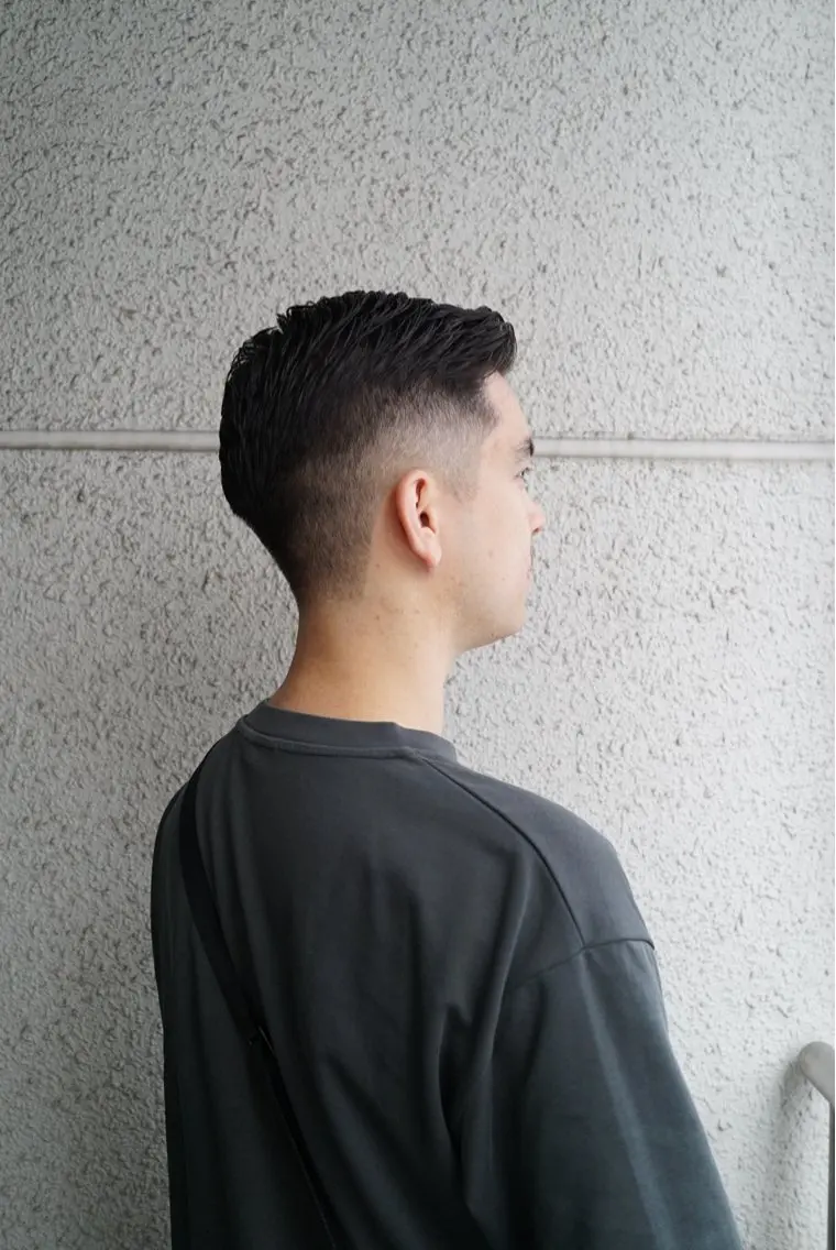 メンズフェードカット+シャンプー+ブローセットの写真