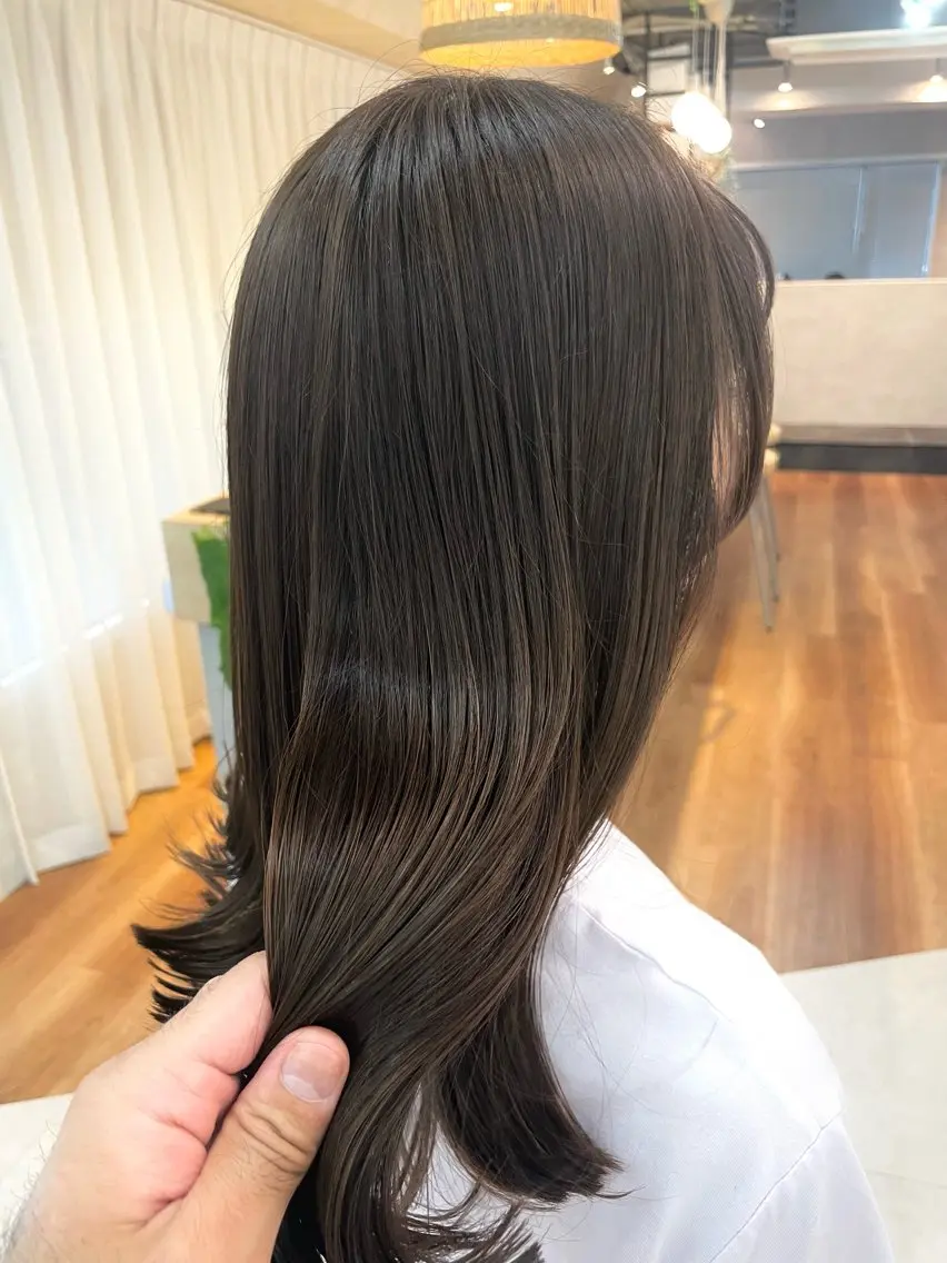 ロング カラー ケアカラー トリートメント moro 丁寧なカウンセリングのヘアスタイル