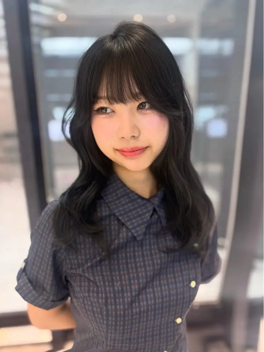 セミロング カラー 透明感カラー ヘアカラー ✮KEEN吉祥寺✮ YUNAのヘアスタイル