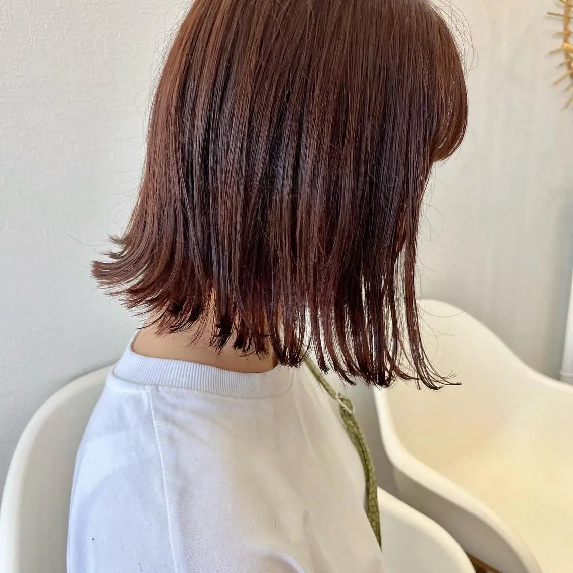 ミディアム カラー カット ヘアカラー トリートメント 🌼sunc HINAMI🌼のヘアスタイル