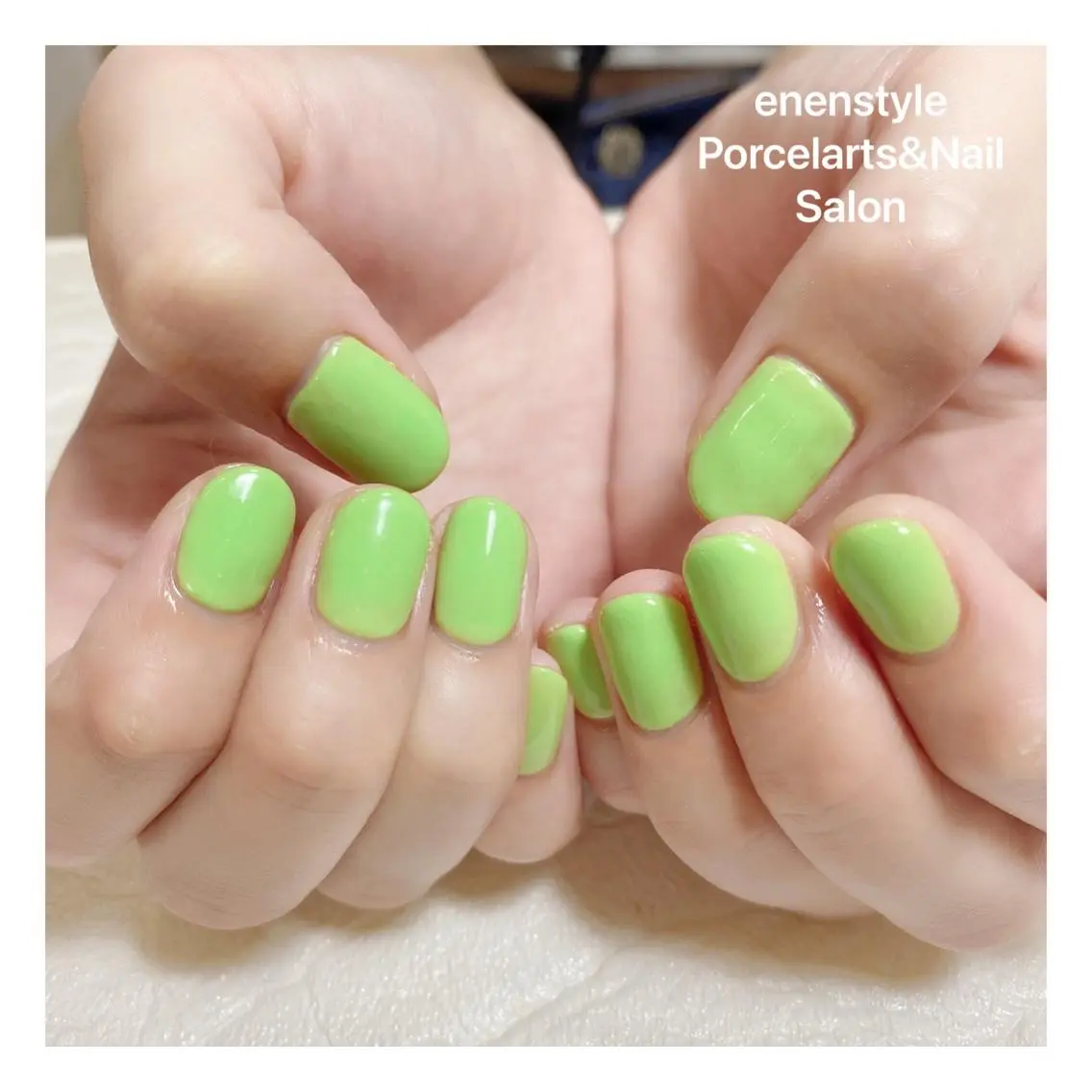ミディアム ネイル 🐾enen style 🐾のネイルデザイン