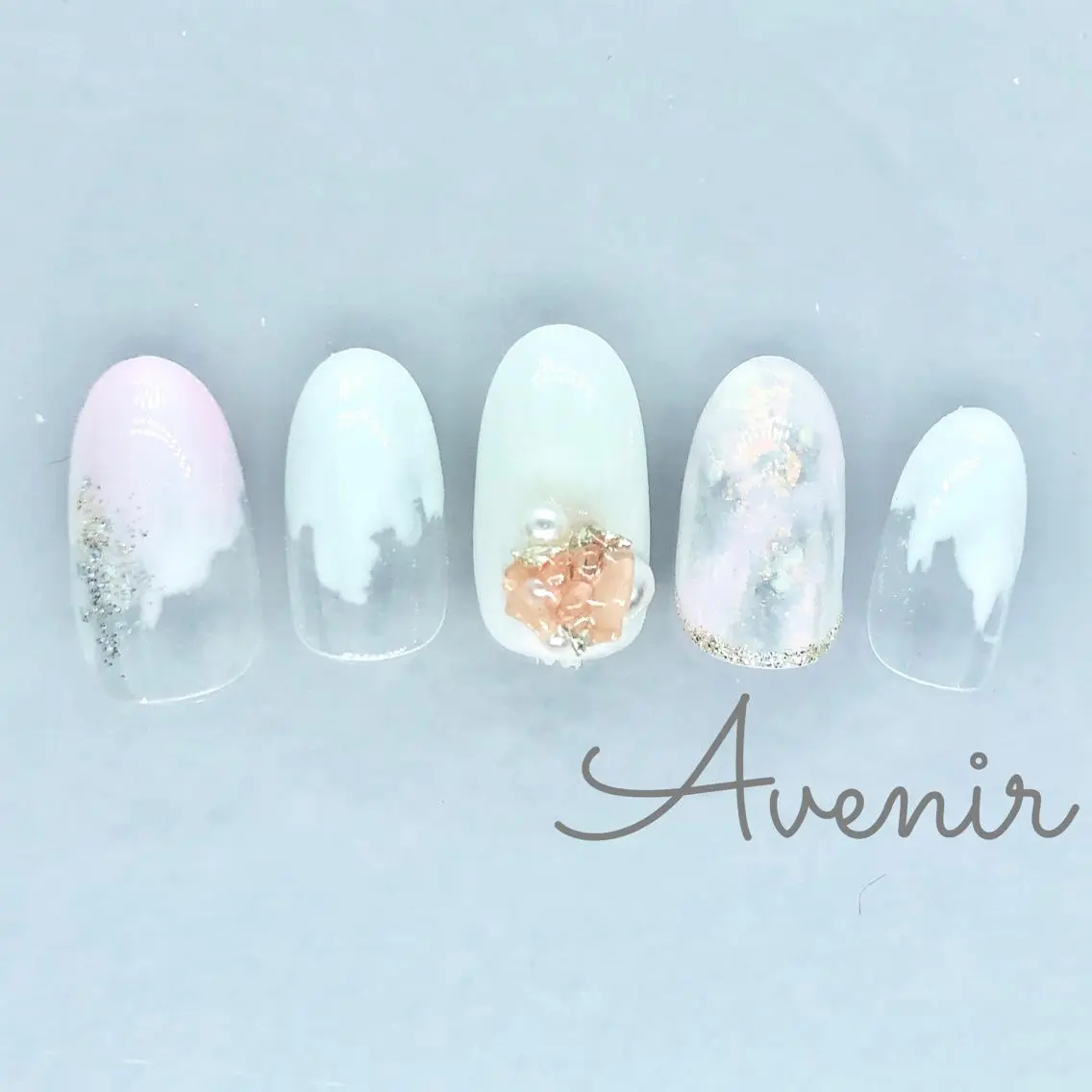 ネイル Avenir 表参道 nail&eye予約のネイルデザイン