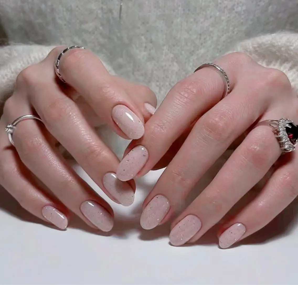 ネイル アートネイル 韓国ネイル 水色 ロングネイル マグネットネイル ハンドネイル ハンドケア NailDemure 【銀座店】のネイルデザイン