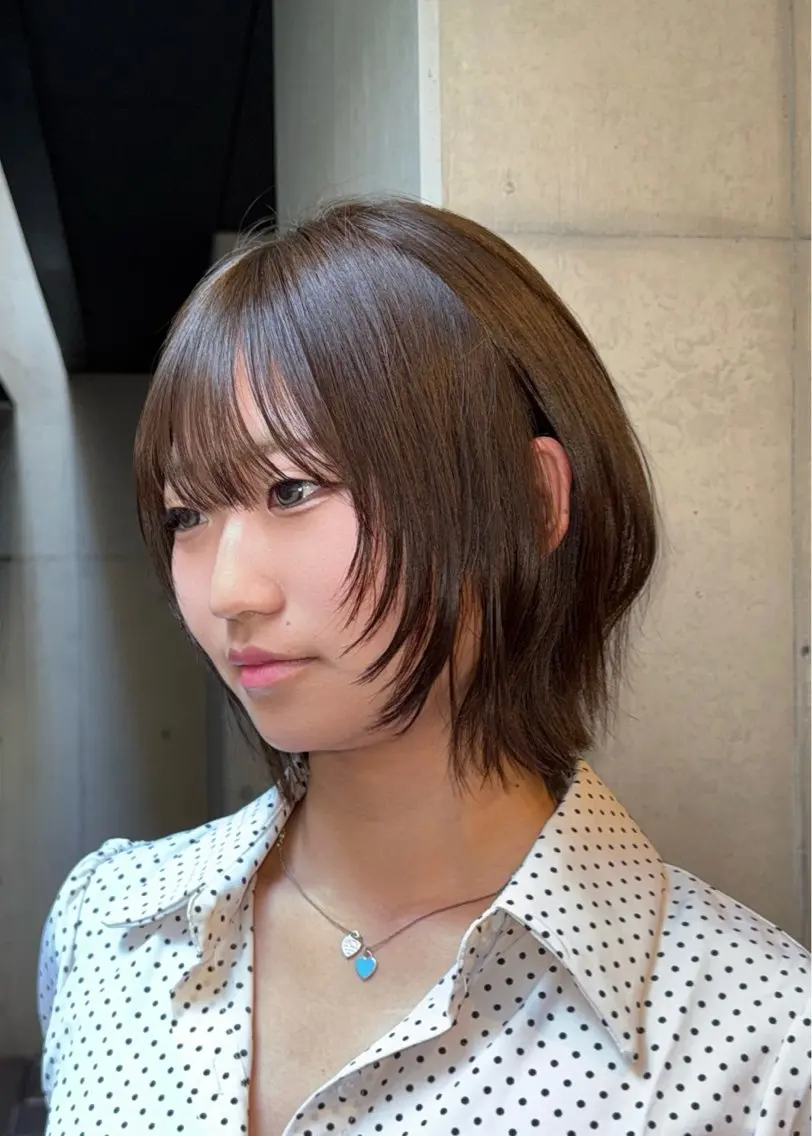 ショート カラー カット ヘアカラー だいち/ブリーチ/ レイヤーカットのヘアスタイル