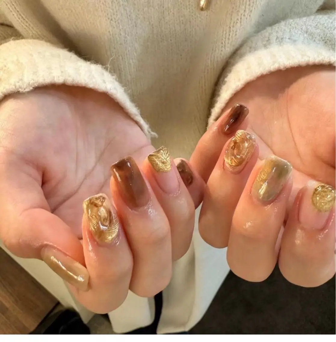 ネイル Demi 林のネイルデザイン