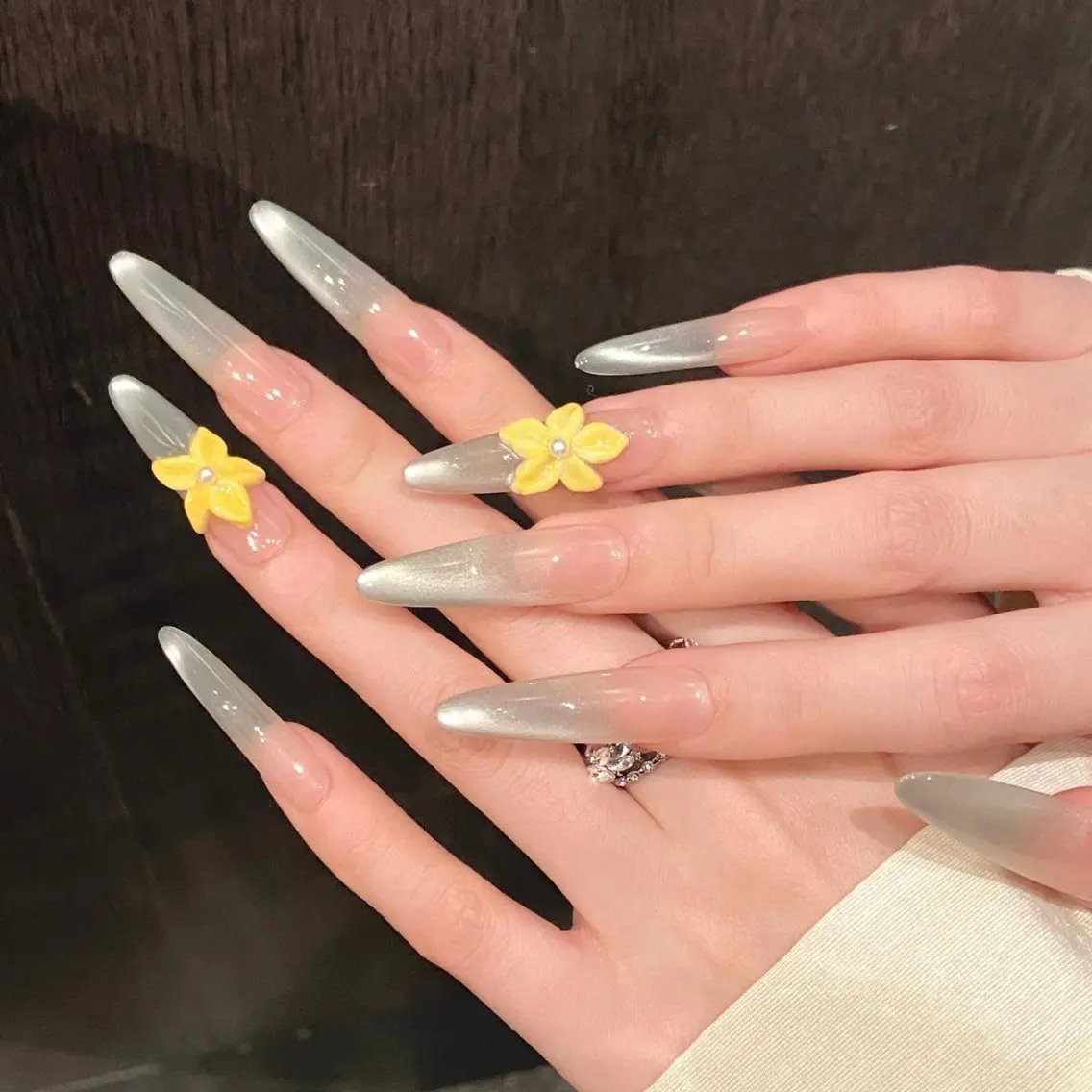 ネイル 韓国ネイル マグネットネイル 持ち込み ハンドネイル Dyo Nail_Royalのネイルデザイン